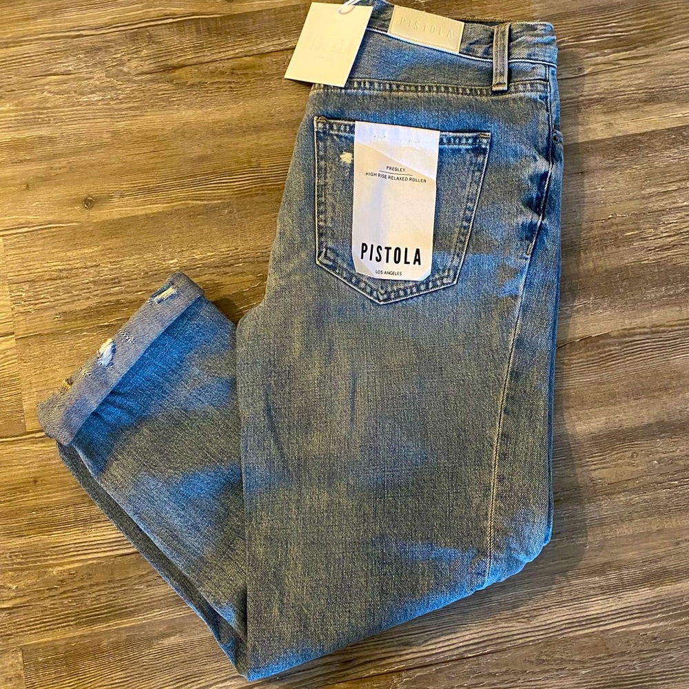Pistola Presley High Rise Relaxed Roller